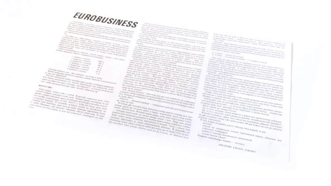 Ile pieniędzy dostaniesz w grze Eurobiznes na start? Pełna kwota + premie