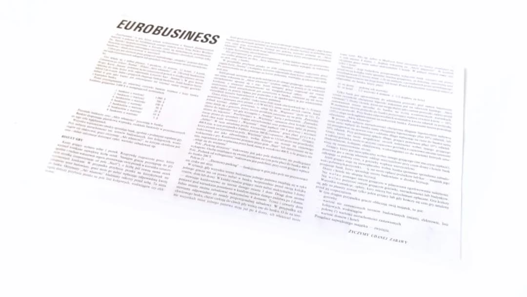 Ile pieniędzy dostaniesz w grze Eurobiznes na start? Pełna kwota + premie