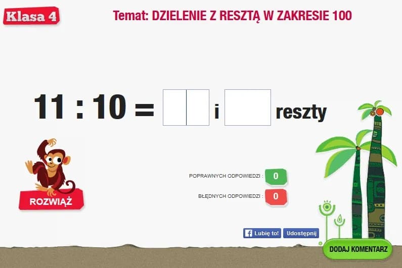 Szybkie dzielenie z resztą online - najlepsze kalkulatory i narzędzia 2025