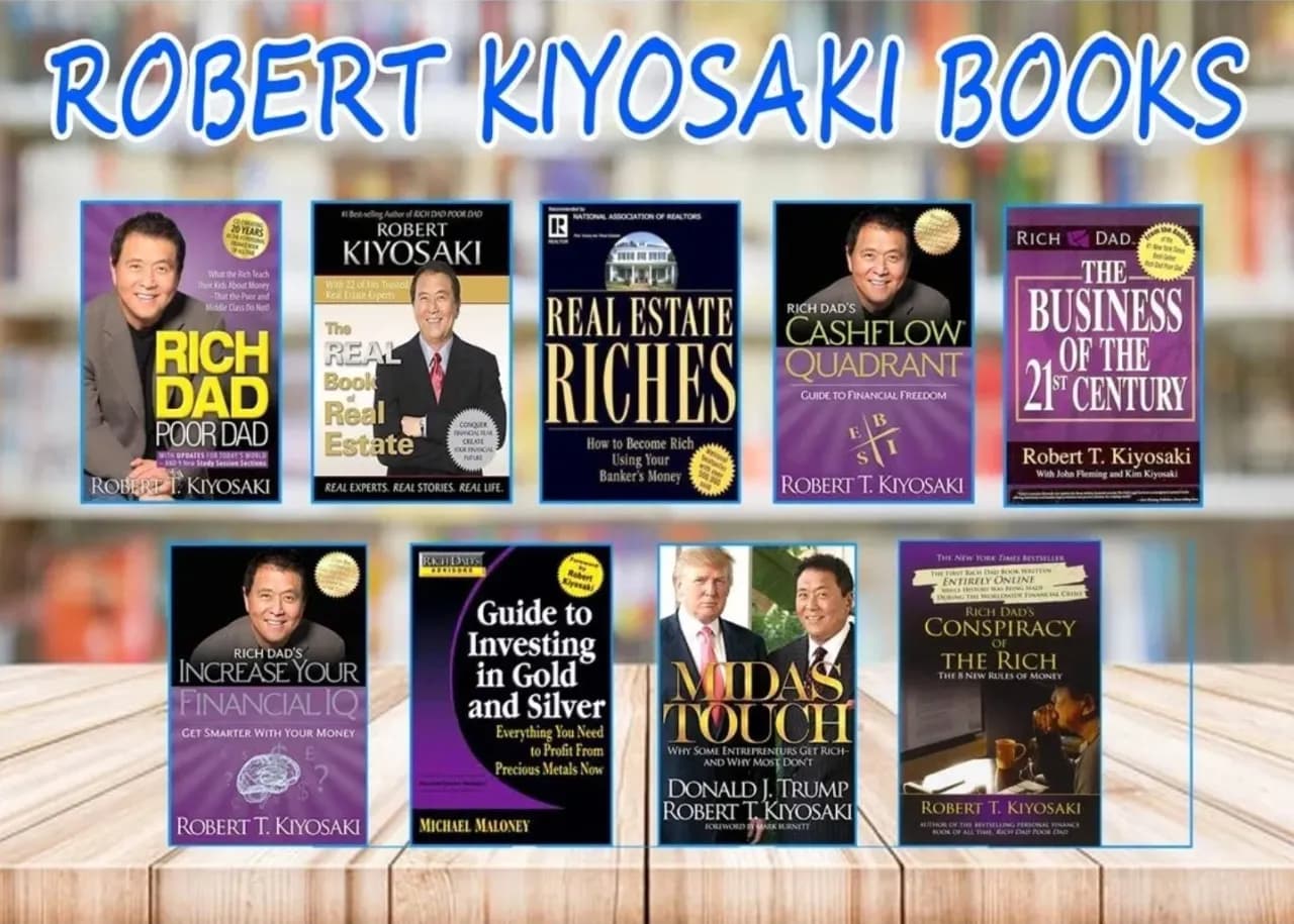Robert Kiyosaki w formacie MOBI - kompletna lista ebooków i ich dostępność
