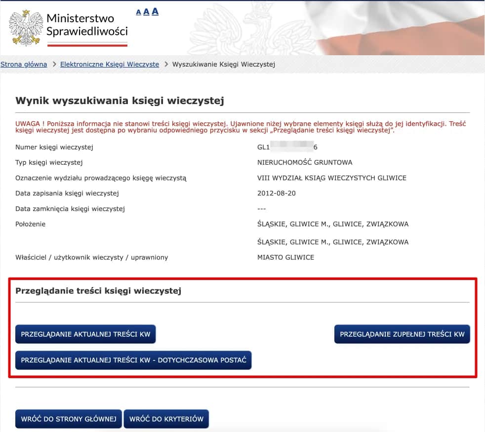 Jak za darmo sprawdzić księgi wieczyste i znaleźć numer online po adresie