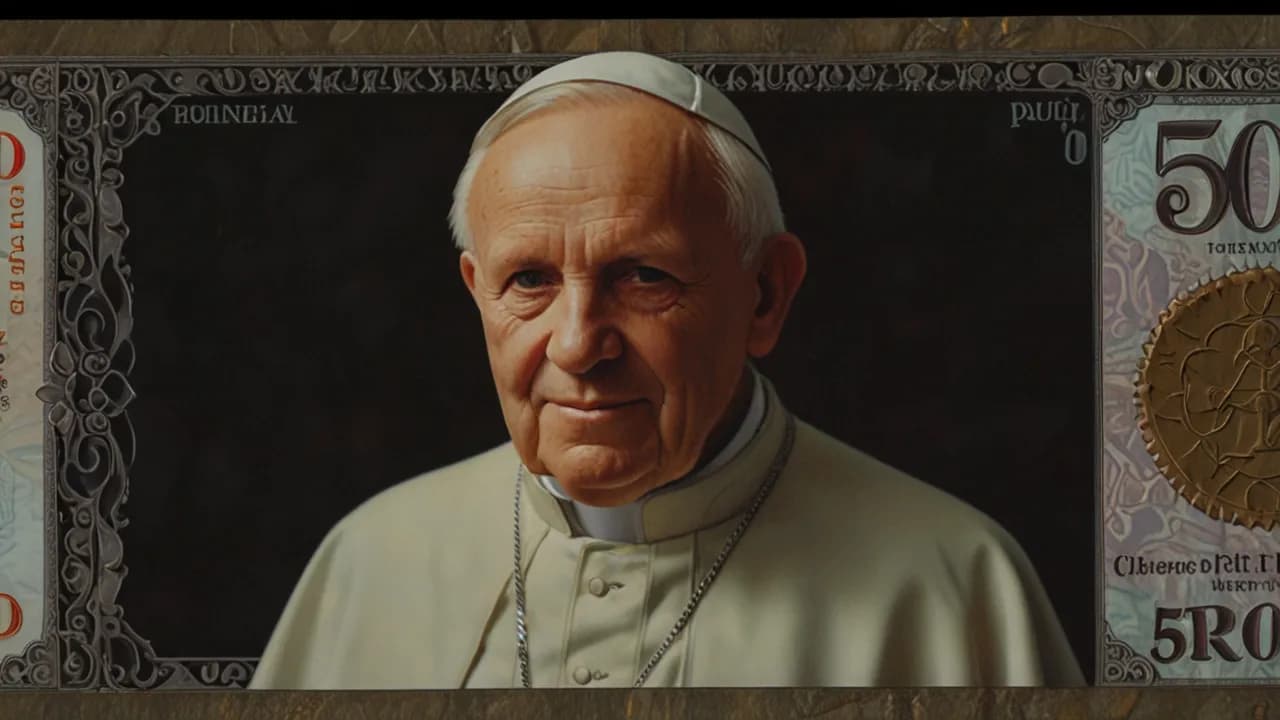 Banknot z papieżem: Prawdziwa wartość numizmatu – szczegóły!